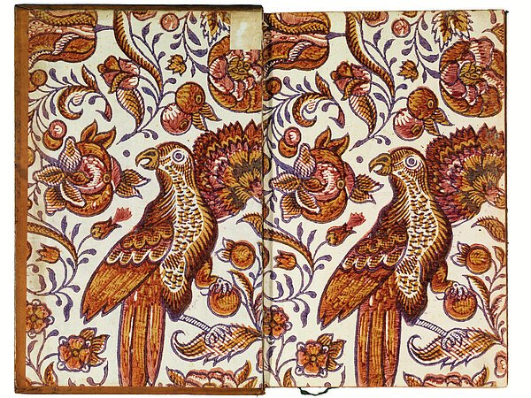 farbenfroh und glanzvoll. Buntpapier aus den Beständen der Staatsbibliothek Bamberg