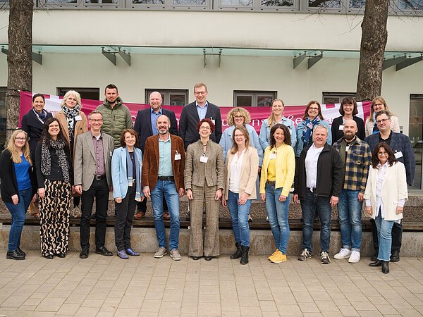 Teilnehmer des Regionaltreffens der Burgenstraße