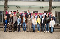 Teilnehmer des Regionaltreffens der Burgenstraße